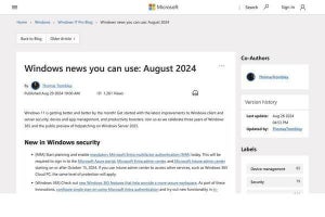 2024年8月のWindows 11アップデート、「Windows アプリ」が登場