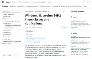 Windows 11 version 24H2に複数の不具合、提供を一時停止