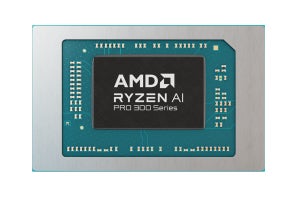 AMD、最大55TOPSのAI処理性能を提供するノートPC向けプロセッサ「Ryzen AI PRO 300シリーズ」を発表