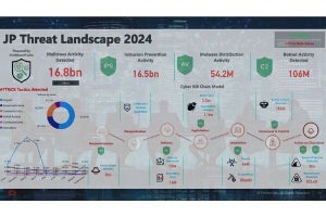 フォーティネット、日本におけるサイバー脅威の最新動向を説明