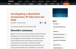 Microsoft SharePointの脆弱性を突いてサーバに侵入する攻撃に注意