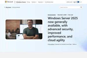 Windows Server 2025リリース、セキュリティとパフォーマンス大きく向上