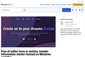無料のAIビデオ編集アプリがマルウェアの可能性、SNSに警戒を