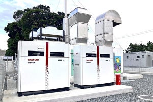 東宝スタジオをCO2ゼロエミ化。ヤンマーがJERAに水素発電システム納入、電力供給開始