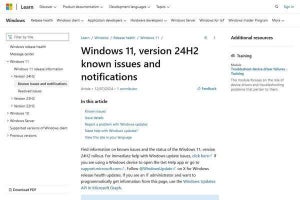 Windows 11バージョン24H2、対象PCを拡大