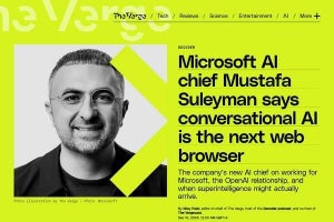 会話型AIが次世代のWebブラウザになる、Microsoft