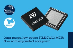 ST、低消費電力で長距離無線通信が可能なSoC「STM32WL33」を発売