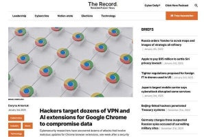 Chromeで拡張機能使っているなら要確認、260万人に認証情報窃取のリスク