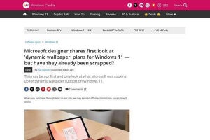 Windows 11に「ダイナミック壁紙」計画、壁紙に動画が表示可能に!? 