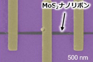 九大などがMoS2ナノリボンのトランジスタ動作を実証、次世代半導体への応用に期待