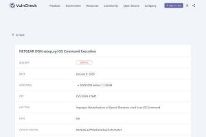 NETGEAR製Wi-Fiルータに緊急の脆弱性、交換またはアップデートを