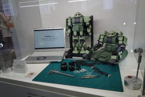 CEATEC JAPAN 2018 第2回 ガンダムのザクを使った公式プログラミング講習キットを紹介するバンダイ