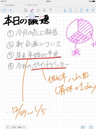 イチから復習! iPhone/iPadで活用したいビジネスアプリ 第14回 iPadで音声つきノートやPDF注釈ができる「MetaMoJi Note」