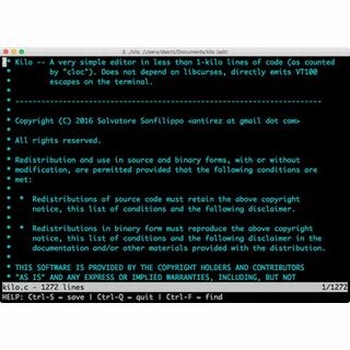 C言語1000行以下のエディタ「Kilo」を理解する 第1回 シンプルな内部構造