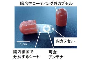 近未来テクノロジー見聞録 第106回 「可食ワイヤレス生体情報センサ」がもたらす未来とは？