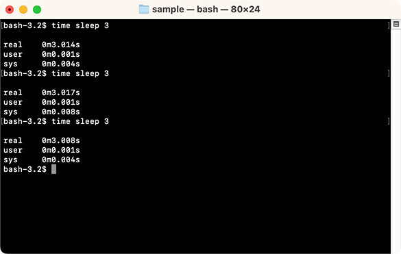 なんとなくコマンド 第71回 UNIX系OSで実行時間を計測する