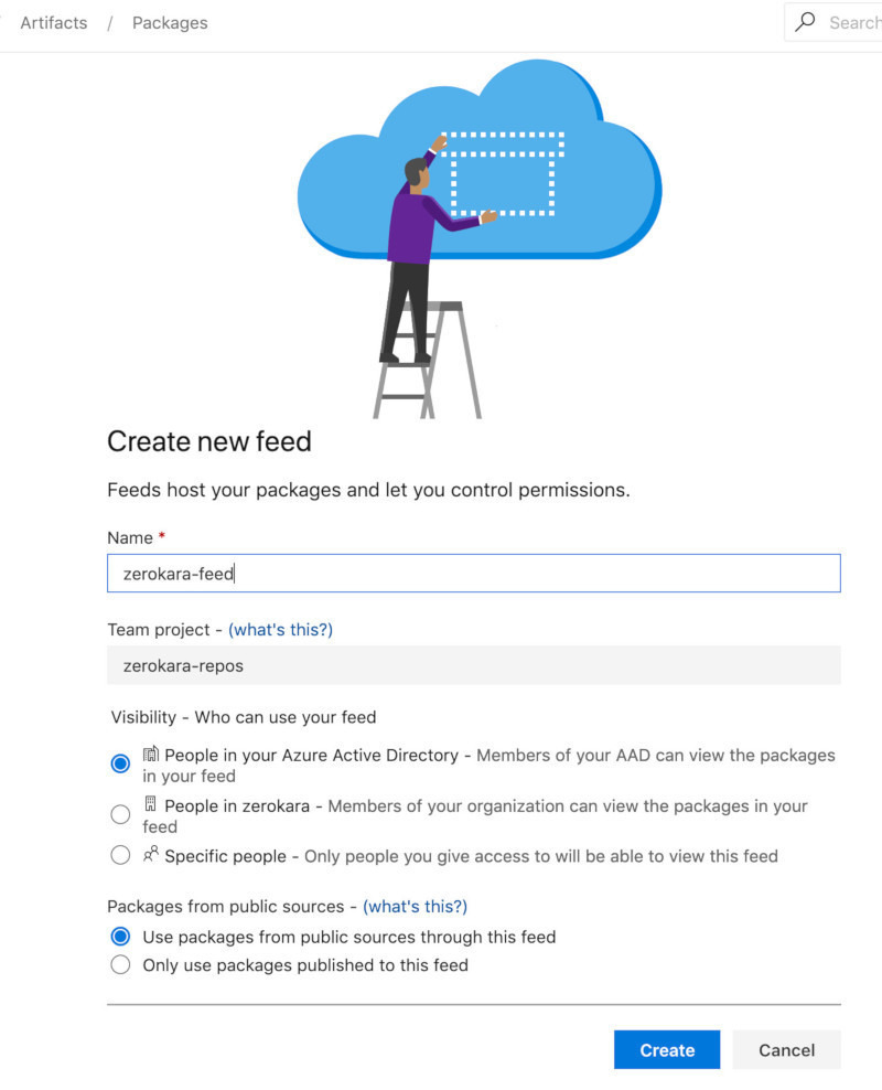 ゼロからはじめるAzure 第29回 「Azure DevOps」でチーム開発を行おう(5)Azure Artifactsを使ったパッケージ管理