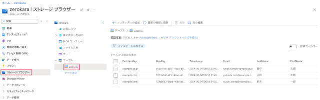 ゼロからはじめるAzure 第57回 Azure Tableを用いたWebアプリケーション（2024年改訂版）