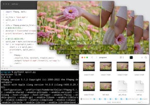 ゼロからはじめるPython 第94回 PythonとFFmpegで長時間の動画を短く分割しよう